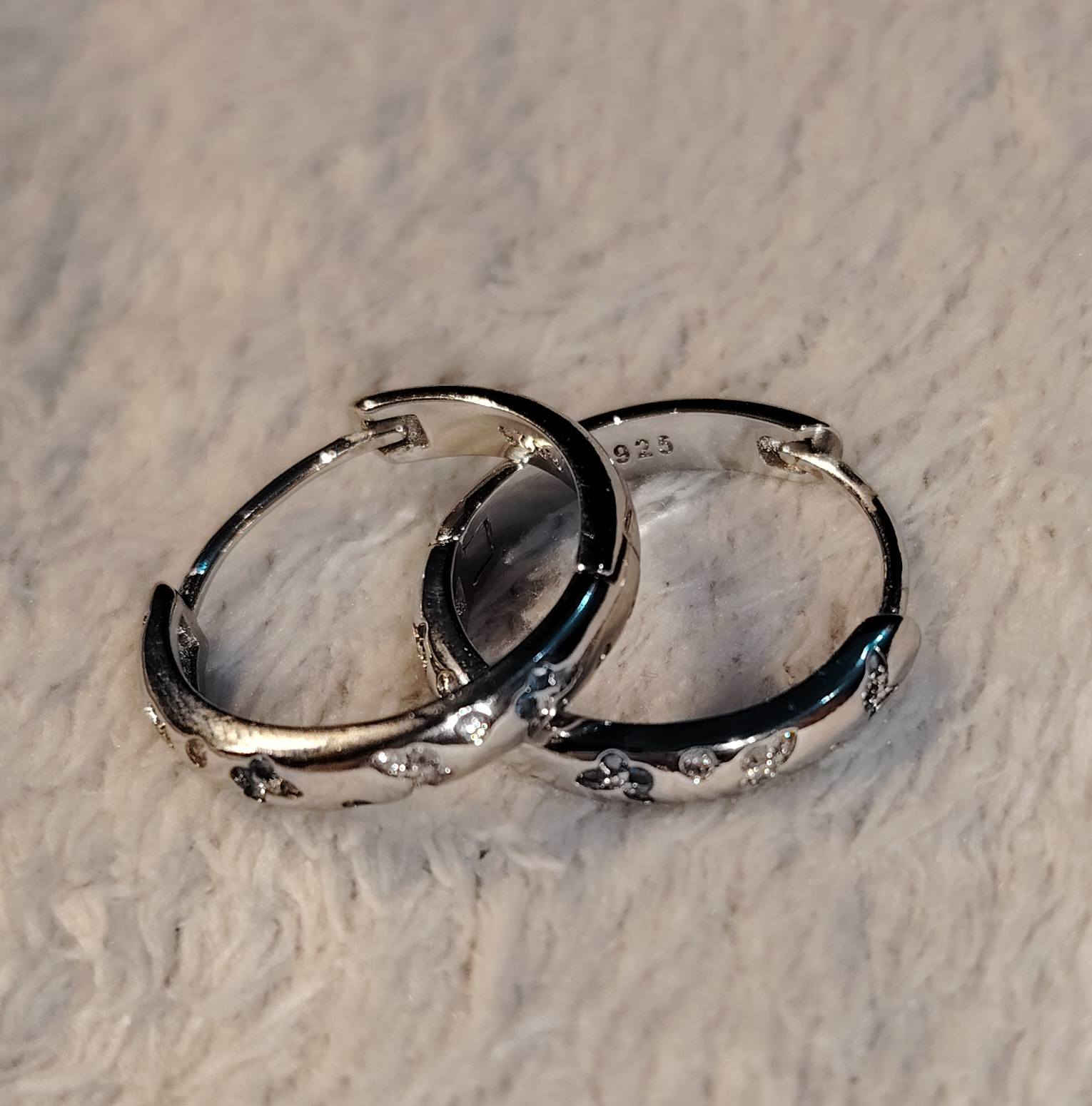 تراجي فظه اصلي مختوم 925 مرصع كرستال ***********
