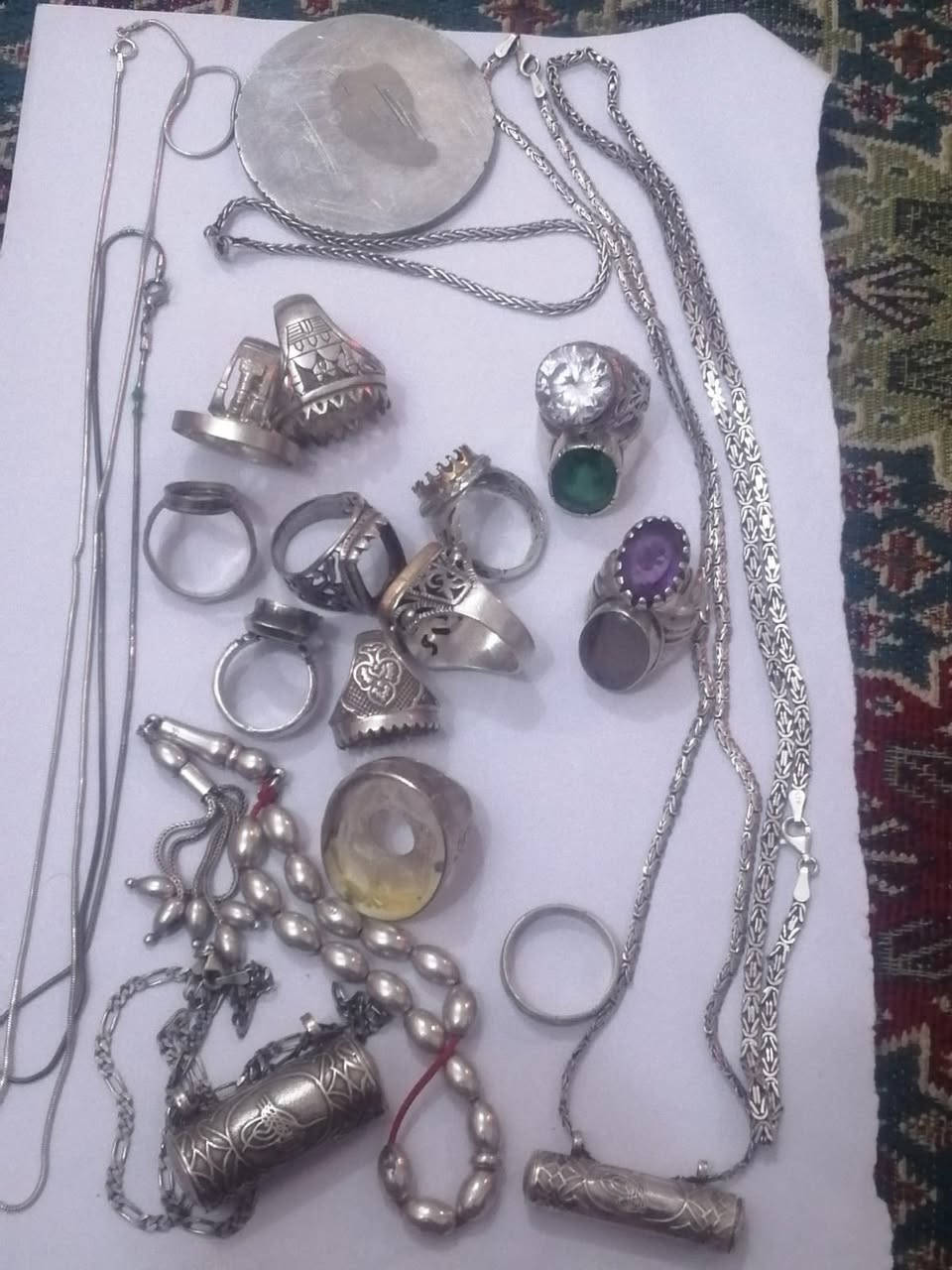 309 غرام فضة للبيع اعلى سعر ابيع شرط الفحص *********** للاستفسار
