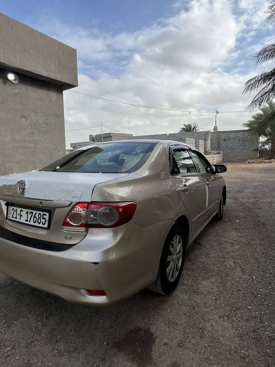 كورلا موديل 2011 وارد خليجي رقم سليمانية دولي بيها صبغ أربع قطع من دون دواخل قمارة تكم لغود شواصي كفالة من أي ضرر كير مكفول مكينة بيها صرف كلش قليل تبريد تدفئة شغالات تخم تاير وصدر بحالة جيدة 
السعر 98 وبيها مجال بسيط 
مكاني ديالى حمرين
*********** اتصال فقط غير متواجد ع الفيس
