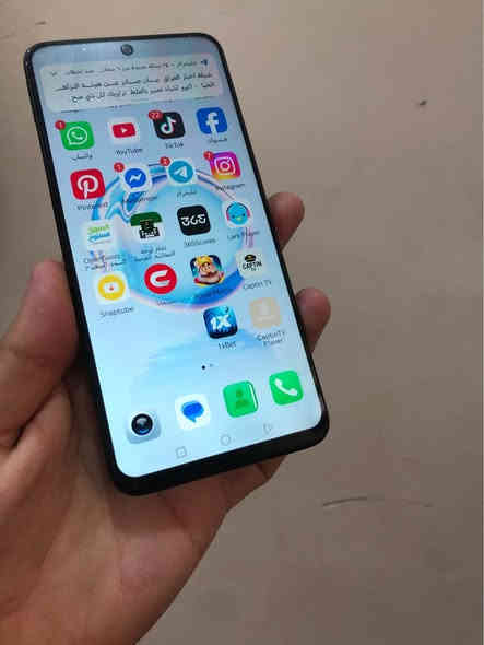 سلام عليكم هونرX8 2022 معالج سناب دراكون680 ذاكرة 128 رام6 بطارية 5000الاف جهاز نظيف فقط مبدل قاعدة شحن والظهر بي شخوط خفيفة وبي كفر ولزكة كلة شغال100% مابي خلل بصمه جانبية وبصمه وجه للبيع السعر 95الف وبي مجال بسيط حك جيتك العنوان بغداد الغزالية ***********واعتذر عن الاطالة♥ بغداد
