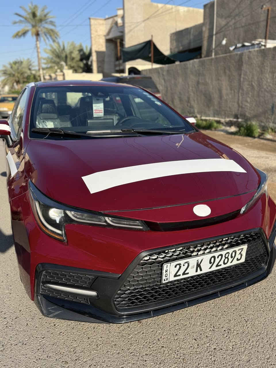 السلام عليكم
كورلا 2022 SE محرك 2000 وارد امريكي حادث خلفي صور الحادث مرفقه بالمنشور
كير محرك مكفول ما مفتوح بعده جديد سيارة جاهزة وما بيها اي نقص السعر 145 وبيها مجال بسيط 
العنوان: بغداد السيدية

الرقم ***********
