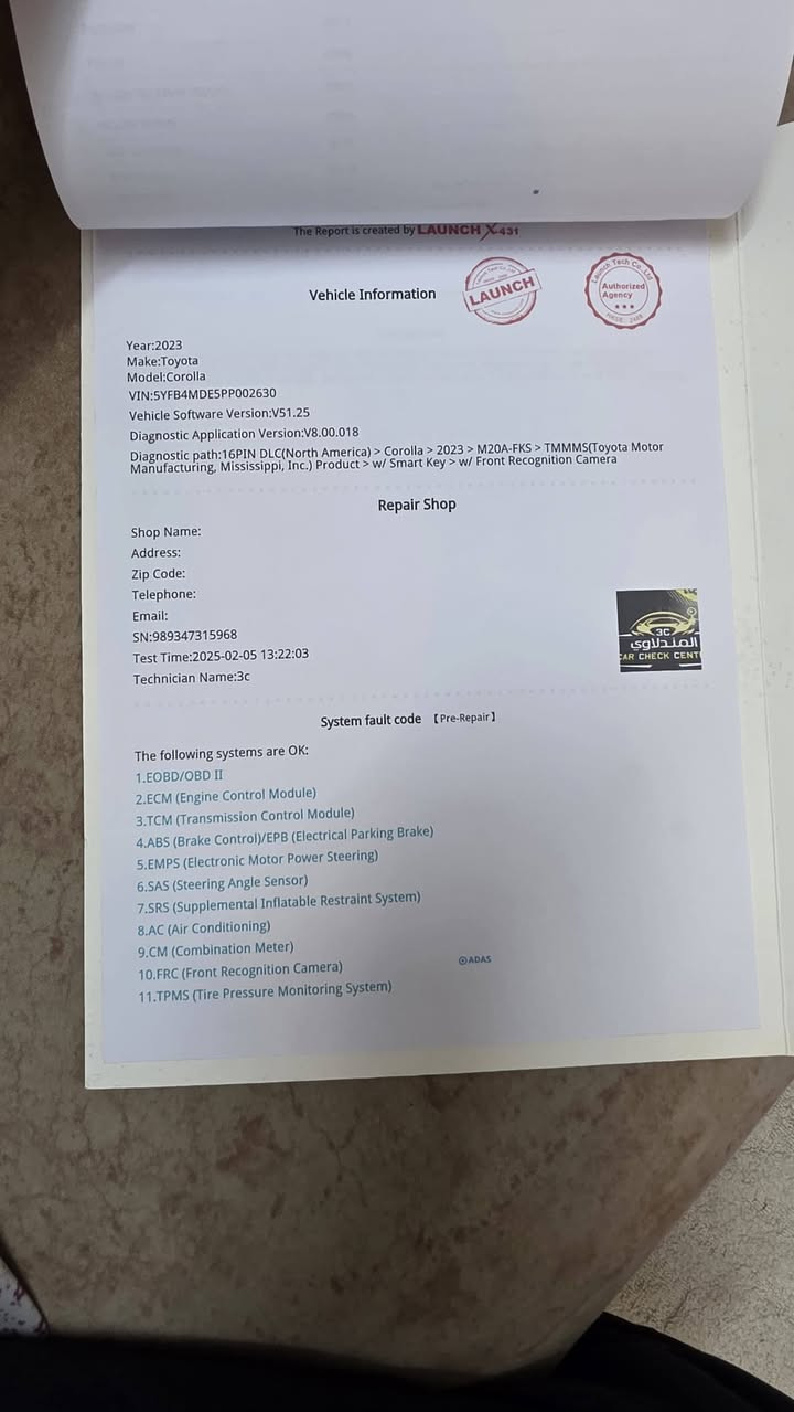 كورلا 2023  امريكي ماشية 52 سيارة كلش نضيفة ومبيها اي نقص بدلت دهن الكير فتحت الكيس والبنيد مامبدل فقط مفتوحة البراغي بامريكا مو هنا مكاني الامين الثانية السعر 162 وبيها مجال بسيط ***********
