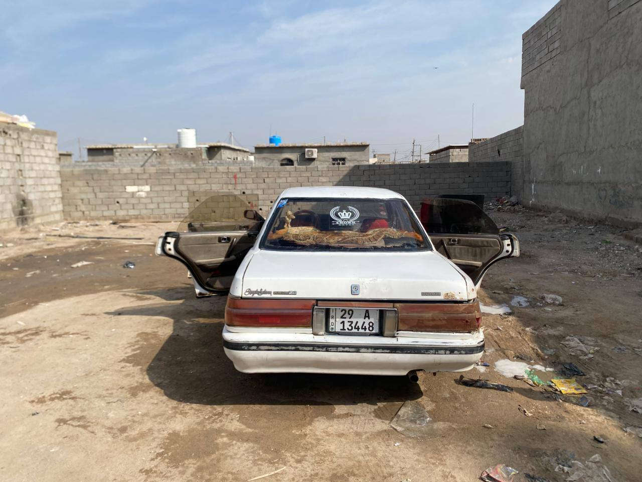 سلام عليكم عندي هارتوب موديل 1990
سياره بيها ضربه جنطه وبيها /بكن/ سياره باسمي رقم نكليزي مشروع وطني باسمي عوزها ترتيب اريد مراوس سايبا لون ابيض نضيفه شوي مكان الزبير ***********
