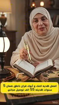 _القران الناطق الذهبي الالمنيوم القلم ذهبي مع الصندوق  _الكبير والاصلي...