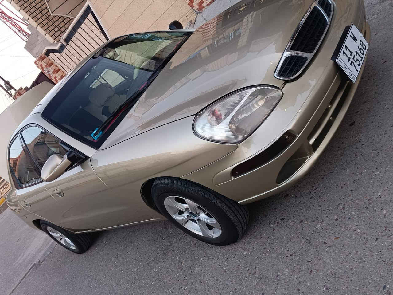 سلام عليكم دايو نوبره موديل 2000 جاهز صبغ جديد تبريد تخم تاير صدر امامي خلفي لسعر 40 اوبيه مجال لعنوان بغداد ابو غريب ***********
