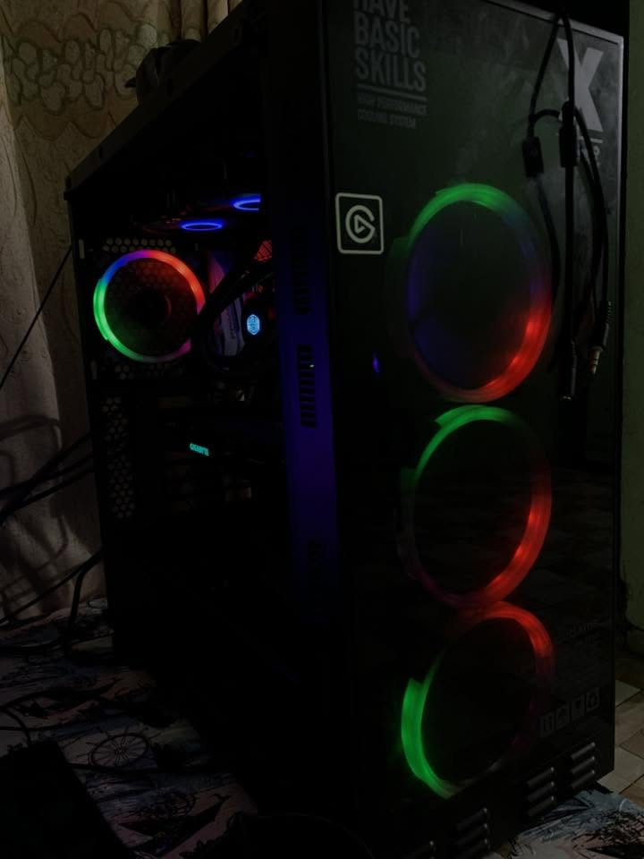 PC GAM
( سعر 800 )

32gb ram 3200mhz g.skill

M.B Asus prime z370-A

i7 9700

GTX gigabyte 1660 ( 3 fan )

128 gb m.2 + hdd 2tb

مبرد مائي cooler master 240

Case 4 fan

* شاشه24 ips 165hz

Keyboard reddragon yama

Moraze MSi

M B Asus prime z370-A

مكاني بغداد الدوره

رقم الهاتف ***********
