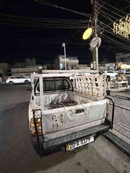 سلام عليكم
سايبه بيكب للبيع موديل ١٤ رقم ديالى انكليزي سنويه جديده  السياره جاهزه السعر ٣٥ وبيها مجال
*********** العنوان البياع حي الإعلام
