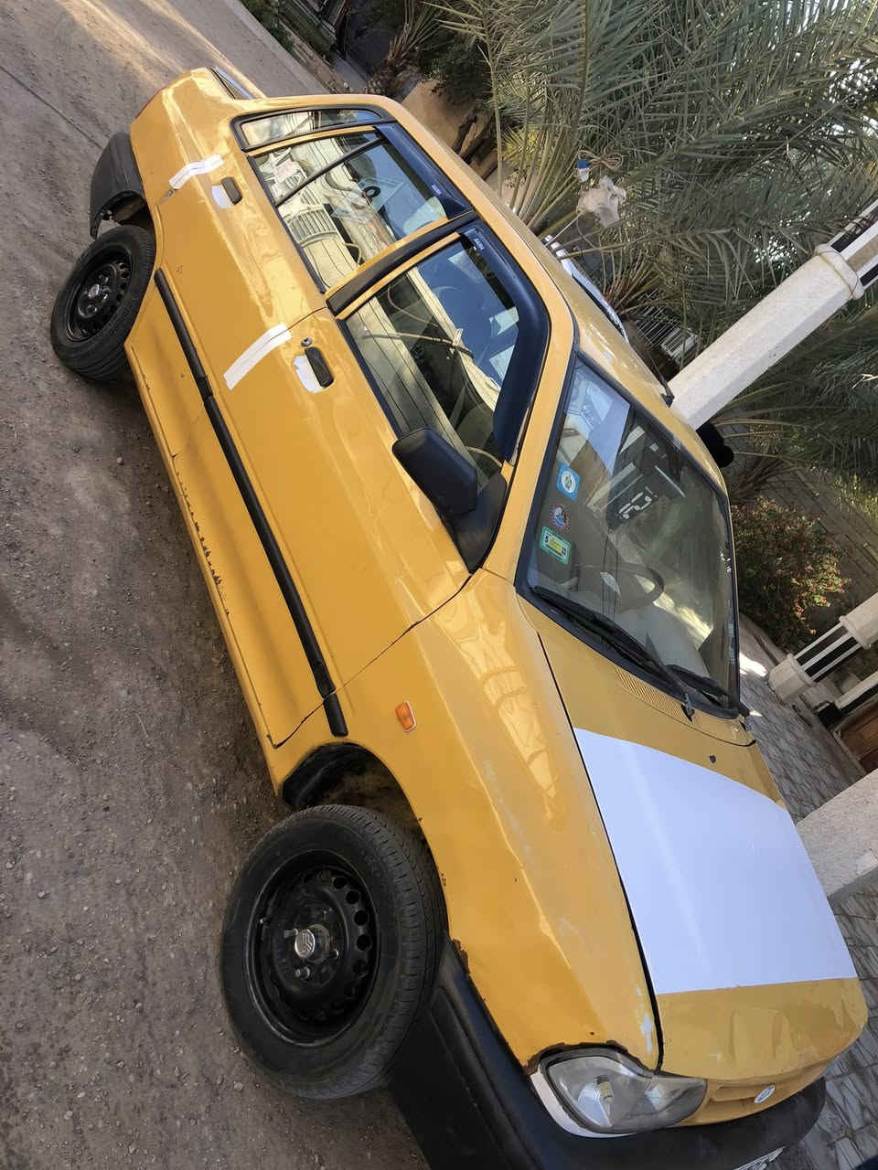 السلام عليكم
سايبة موديل 14
رقم بغداد بسمي سنويه جديده قبل شهر محوله 
كير ومحرك 👍
صدر تخم تاير جدد كهربائيات كوله شغاله شاشه جديده 
مكان السياره كربلاء الحسينيه السعر 31وبيه مجال 
رقم ***********
