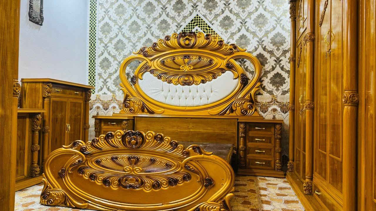 غرفه نوم صاج عراقي داخل خارج حطاطه خشبه 5ملم شرط استخدام قليل السعر #مليون_ونص وبيه مجال *********** العنوان الرمانه البوعبيد منطقة الحويجه
