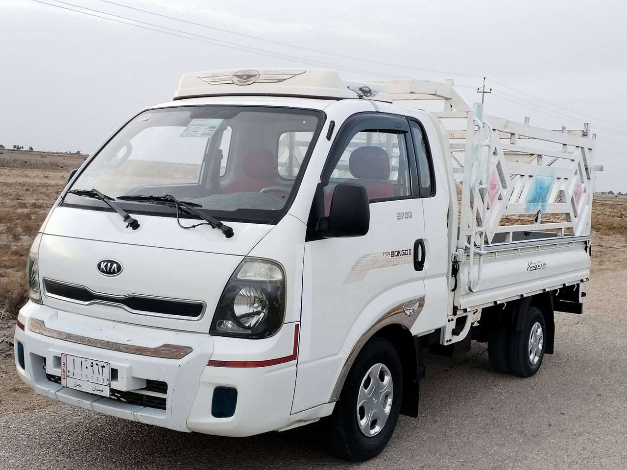 سياره كيا حمل 2013
لسعر 91
ملاحضه سياره ماشيه 87الف حقيقي بكيت سياره 
رقم.ميسان   مشروع وطني
سياره زيرو كفاله عامه من الشخط والرصعه شرط الكفاله
مكينه بعدها بتراب الشركه كارتون ومكفوله ع وضع  الشركه برغي ما مفتوح بيها
دواخل جديده بعدها بنايلون الشركه محرك 2700 كماليات فول جنبزه 
تبريد تدفئه كلها شغاله
كهربائيات كلها شغاله
سياره مابيها نقص ولا بيها شخط تجي وتشوف اذا لكيت بيها رصعه كروتك عليه
مكان السياره ناصريه للاستفسار اكثر الاتصال على الرقم
***********
