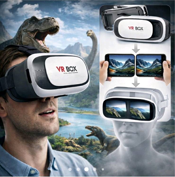 نظارة الواقع الافتراضي VR-BOX الأصلية 3D 🎮 عيش المغامرة + توصيل مجاني
حوّل موبايلك لسينما 3D مع نظارة الواقع الافتراضي VR-BOX الأصلية! 🚀
​✨ أهم الميزات:
• رؤية ثلاثية الأبعاد واضحة جداً وممتازة.
• تعمل على كافة الأجهزة (آيفون وأندرويد).
• استمتع بأفلام الرعب، الألعاب، ومقاطع 360 درجة من اليوتيوب.
• تصميم مريح وسهلة الاستخدام.
​💰 السعر: 20,000 دينار فقط.
🚚 العرض الذهبي: التوصيل مجانيييي لباب البيت لكل المحافظات! 🇮🇶
🛡️ ضمان موجود: 7 أيام فحص واستلام.
​👇 للطلب والاستفسار:
أو على الخاص
​موجود ستور - جودة نضمنها لك ✨
