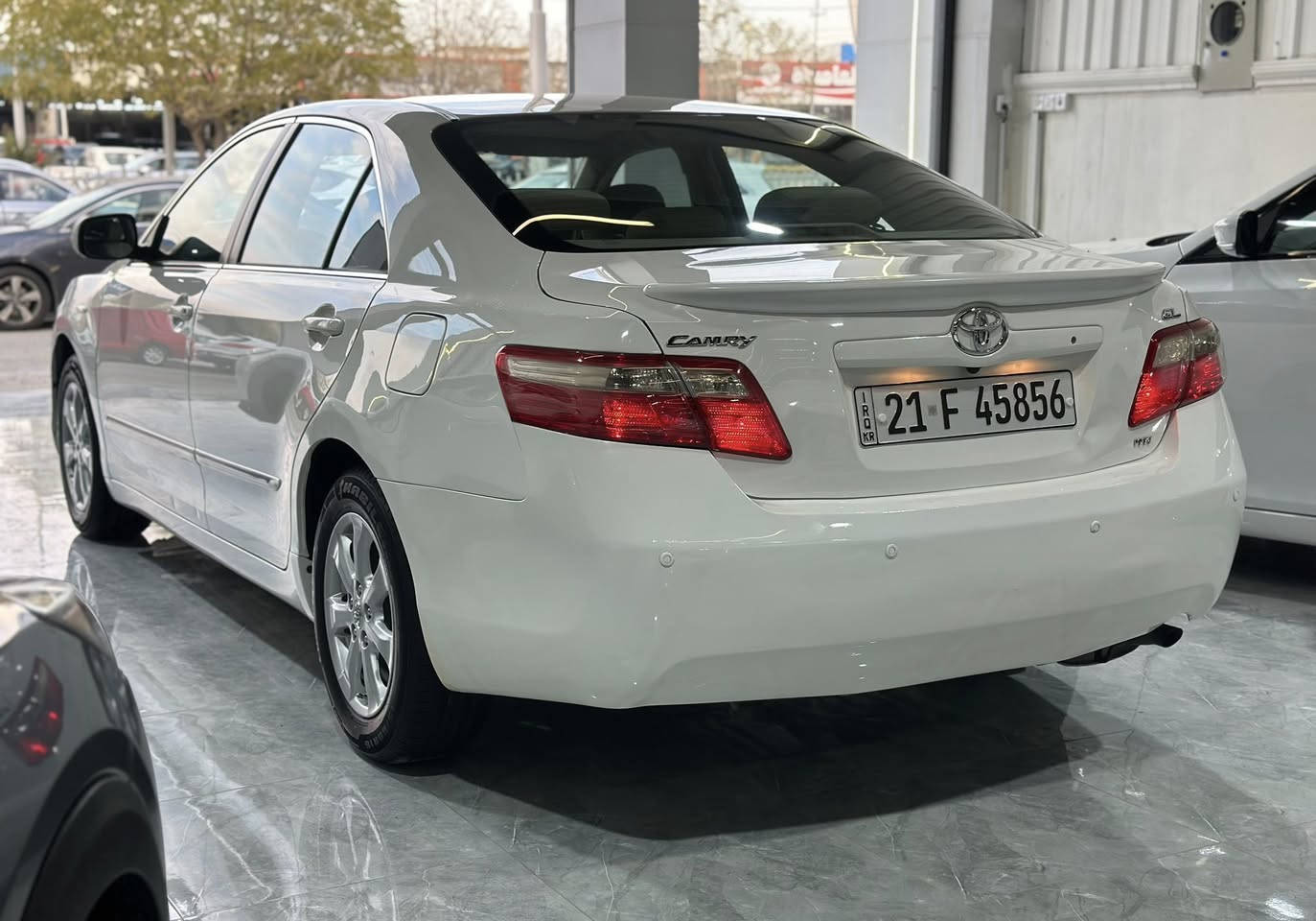 تويوتا كامري خليجي
مواصفات GL
موديل : 2008
السعر : 130 بي مجال 
رقم سليمانية : شرط التحويل والغرامات سنوية وهزه جديد 
كير محرك على وضع شركة مامفتوح
مكان سيارة : شركة سلام جلال فرع كركوك
للاستفسار وتساب : ***********
