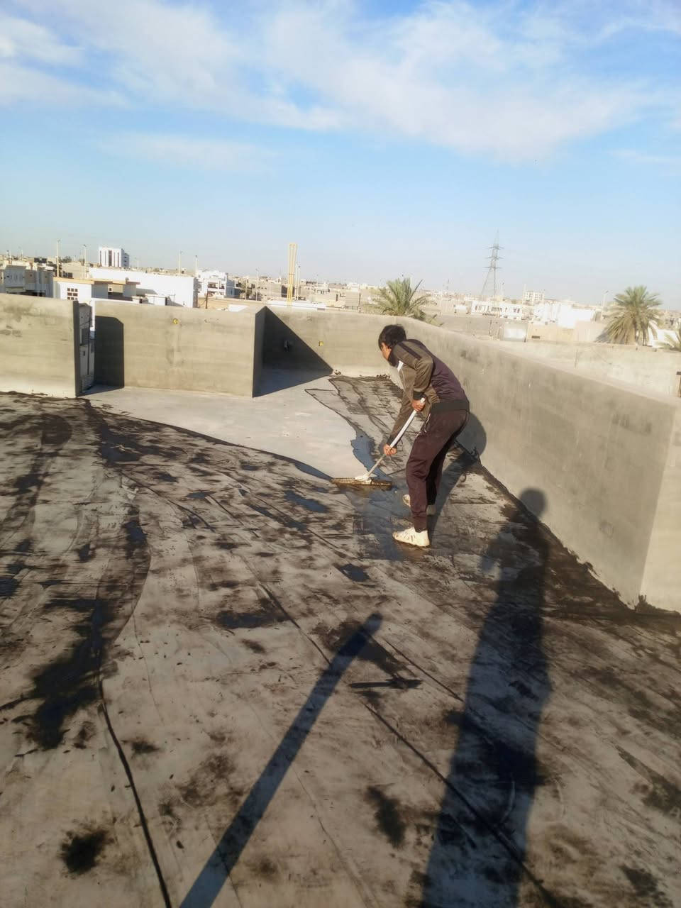 السلام عليكم ورحمة الله وبركاته 
(.. حماية سطحك مسؤوليتنا..) عازل رطوبه 💦100٪ .. عازل حراره100٪🌞 .. حمي سطحك من الحراره🌞ومن الرطوبه 💦 لعمل الاشتايكر المراحل/ 1تنضيف السطح/2طبقت الفلونكوت/ 3جير درجه اولى نوعيه الدوره/ 4الويلون الزراعي /5 الفوم خمسه  سنتيم او الفلين حسب الطلب /6 نثر الزميج الخالي من الملاح والشوأب وتصعيد الاشتايكر الخالي من الملاح /7وخيرن تطبيك السطح وتسايطه على مكان التصريف المياه 

ملاحظ.. يتم نجاز العمل بقل من 7 ساعات في نفس اليوم والسعار مناسبه جدآ جدآ 
 
يوجد كادر مختص لتصليح المستك القديم وترميم السطوح القديم    أيضن السعار مناسبه جدآ جدآ 

مستعدين لتحمل ئي مسؤليات العمل الفحص قبل الستلام العمل 
التواصل مع ابو همام العسافي عبر الواتساب او الخاص متوفر ----  ***********//*********** واتساب تمنا التوفيق للجميع إن شاءلله ابو همام ال عساف
