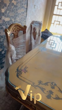 ميز طعام ملكي • طقم كراسي كامل • كربلاء