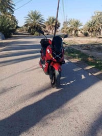 دراجه شحن نوع اباچي سبورت مفوله مستعمله 7اشهر بطاريه لييثيوم لشحنه لوح...