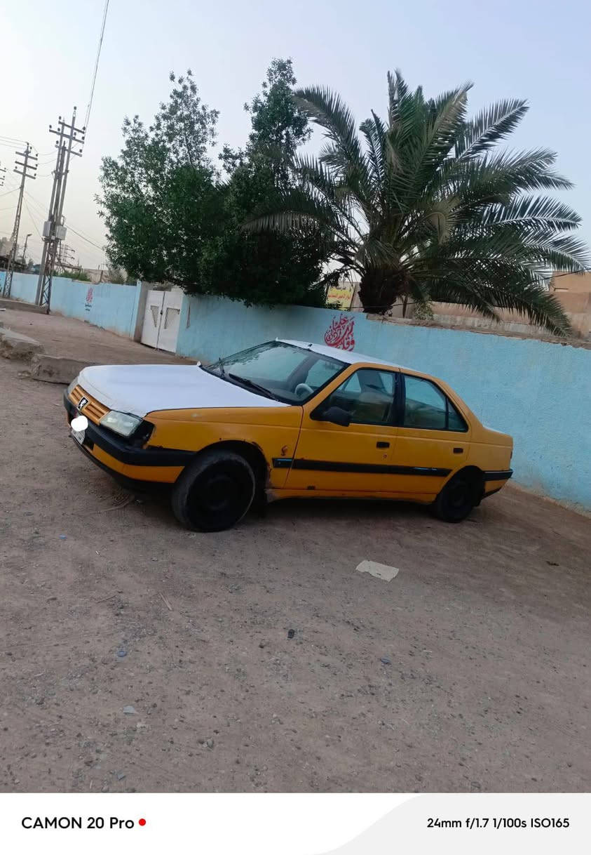 السعر «15» وبيها مجال
للاتصال ﴿***********﴾

بيجو (405)موديل «2010»رقم (نجف) الماني 

مكينة وكير وحدادية (كله جديد) 

تخم تاير جديد، كهربائيات كله شغاله 

تحويل مباشر
 
مكان السيارة: نجف 
مكلف بالنشر
