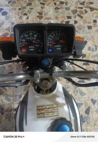 دراجه ايراني شاصي متياز مديل 2011 اوراق بأسمي تعمير2025صار 3ايام مشدود...