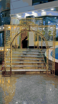 قاعة النخيل • سدة البعلوان • انارة ليزرية