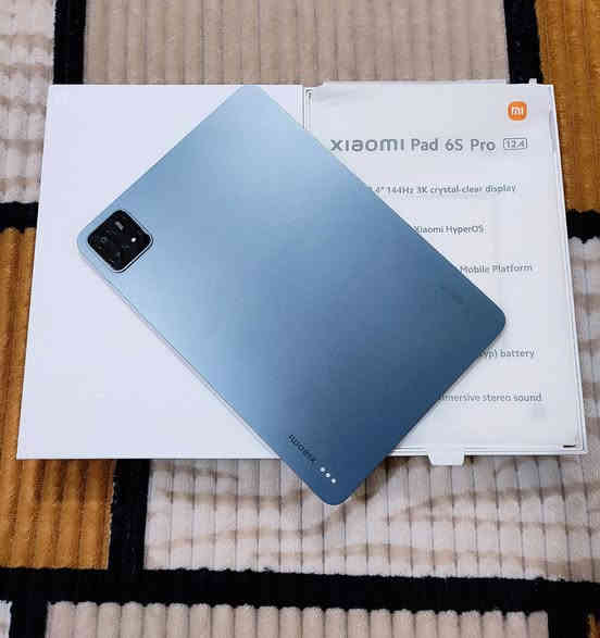 شاومي باد 6 اس برو  

مواصفات الباد : 
1. معالج snapdragon Gen2 
2. كاميرا بدقة 50 ميغا بكسل
3. شاشة بحجم 12.4 بتردد 144 هيرتز 📱
4. شاحن بقدرة 120W مع بطارية 🔋 بقيمة 10.000 ملي ام 
5. ذاكرة ورام 512-24
استعمال قليل ايام جهاز اخو جديد 
السعر 570 قفل
مكاني نجف ***********
