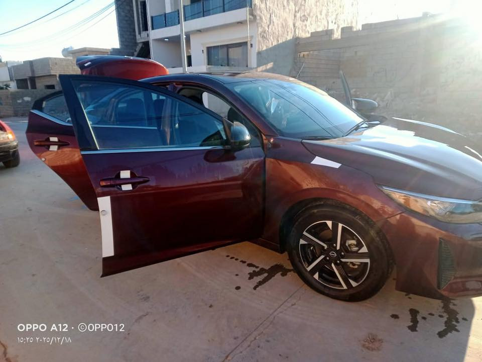 نيسان سانترا . الشكل الجديد 2024 🙏
مواصفات فول SV

ماشي 2000 ميل فقط  

#حجر صالنصه ( حجر بيئه بلادي) 

بدون دواخل 

رادار امامي وجانبي وخلفي 

ايرباك استيرن طاگ وراجع سستم 

مواصفات ✅

بصمة تشغيل 

شاشة كبيرة  

كاميرا دوراه 

لايتات زينو بلادي 

ليد امامي 

اشاير بالمري 

ويل كروم 

كشنات جلد 

كشن كهربائي 

نظام اقتصادي economy 

بدون رقم السياره تترقم جميع المحافظات ما عدا الشمالي 

#السعر 130 قفل   

للتواصل ***********
