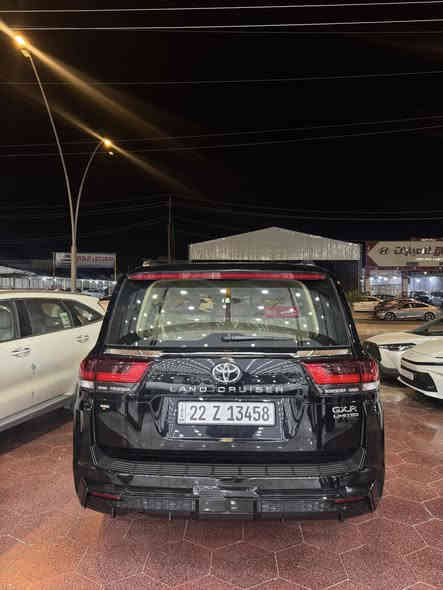 Land Cruiser Gxr2024 Limited Black Edition

ماشية 4441 بحالة الزيرو
كلين تايتل

"السيارة مغلفة PPf امريكي قطر 7.5 ملم
كامرة خلفية
صندوق كهربائي
التحكم على المنحدرات
تبريد المقاعد
فتحة السقف
بصمة
نوافذ كهربائية
شاشة
التحكم التلقائي في درجة الحرارة
مقاعد كهربائية
8 وسادة هوائية
مصابيح زينون الأمامية
المصابيح الامامية ليد
ابل كاربلاي
التشغيل عن بعد أندرويد أوتو
ABS
شاحن لاسلكي
ثلاجة تبريد جكمجة
صندوق تبريد
كشافات ضباب
فرامل الوقوف الإلكتروني
نظام إلغا الضوضة
التحكم الإلكتروني في الثبات
زر التشغيل
القفل الإلكتروني للمحور الخلفي

للاستفسار عن السيارة وسعرها واتساب ***********
