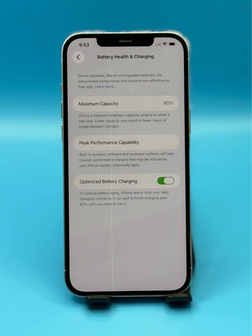 iPhone 12 Pro max
💾 128 GB
🔋80% 
⭐️⭐️

160$
تەنها شاشەی جار جار ئەیگرێ قوفلی بکەی و بیکەتەوە چاک ئەبێ زۆر بێ کێشەیە هەموو شتێکی بەشەرت

*********** السليمانية, العراق
