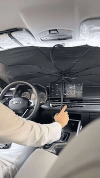 مظلة امامية • جامدة • للسيارة