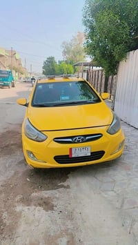 سياره اكسنت موديل 2013محرك 1600حادثها جاملغ امامي عكس السائق سعرها82وب...