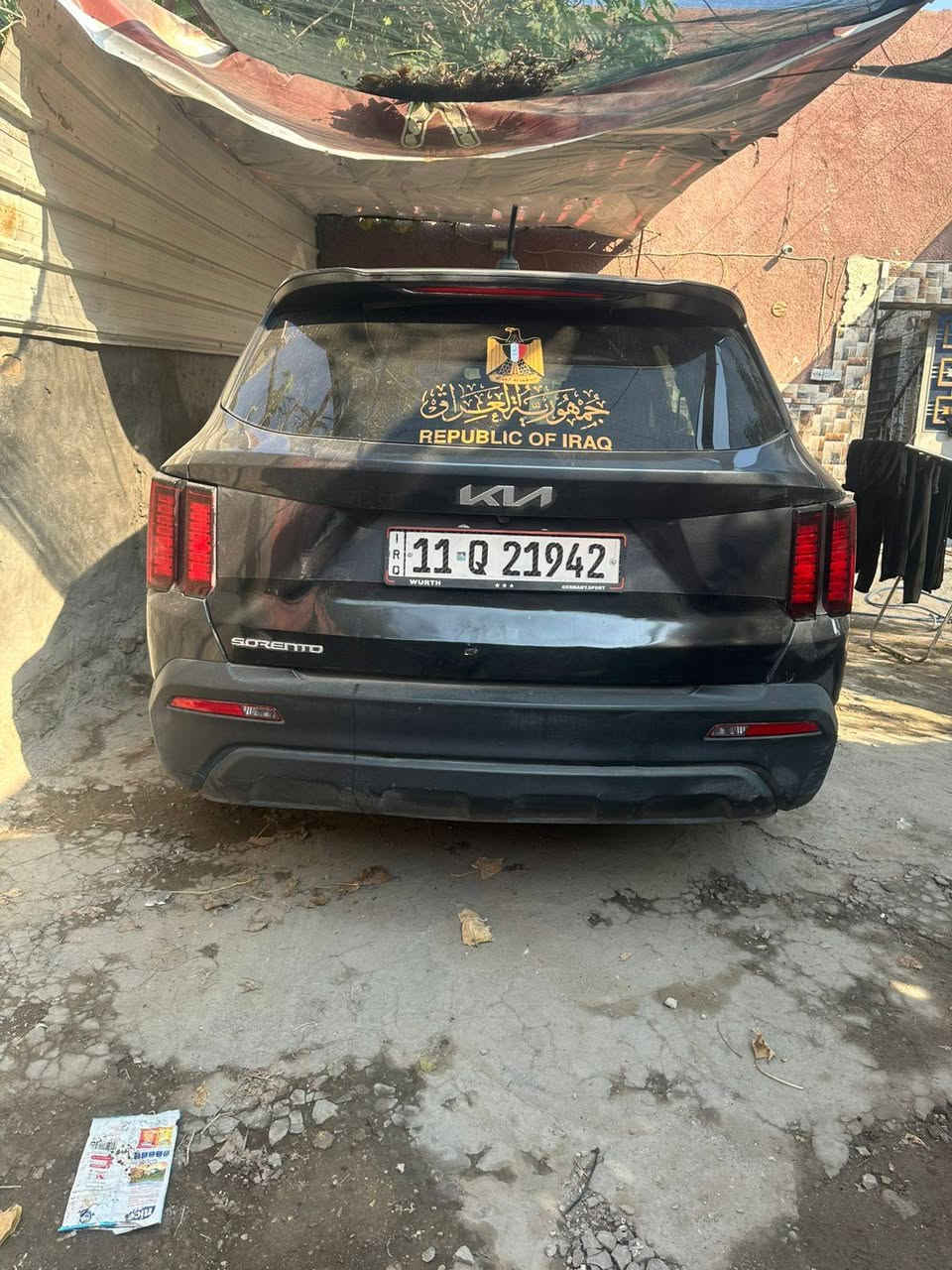 السلام عليكم اخوان سورنتو موديل 2023 وارد امريكي سبعه راكب مكينه 2500 حادثه فقط بلجنطه اربع اصابع وغراضهه كلهن اجني وياهه السياره ليبل واحد بدون تبديل بدون ارباك مكاني بغداد  والسعر ٢٣٠ وبيهه مجال واي استفسار *********** اني مكلف بلنشر بغداد, العراق
