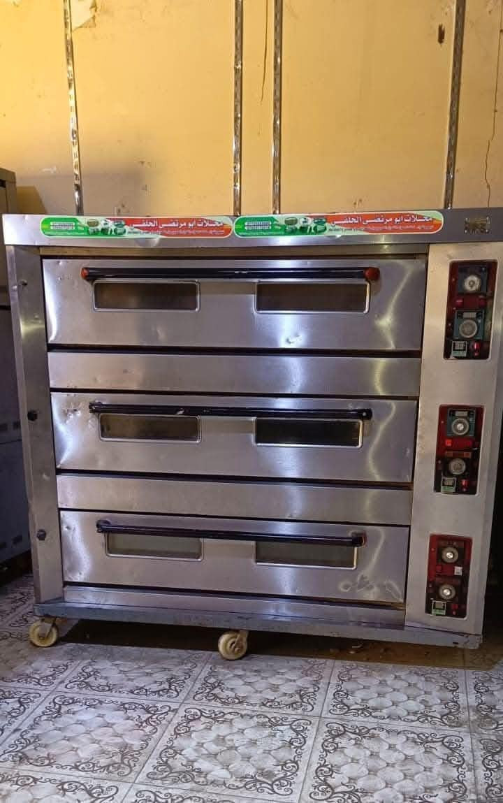 السلام عليكم من رخصة الادمن 
للبيع 
فرن صمون حجري 
و كهربائي 
وفرن لحم بعجين   
 
للبيع او الشراكه لعدم التفرغ

العلم قرب ساحة الشهيد عبدالله الجباره 

 المحلات ثنين قياس كل محل 9/6

***********

***********
