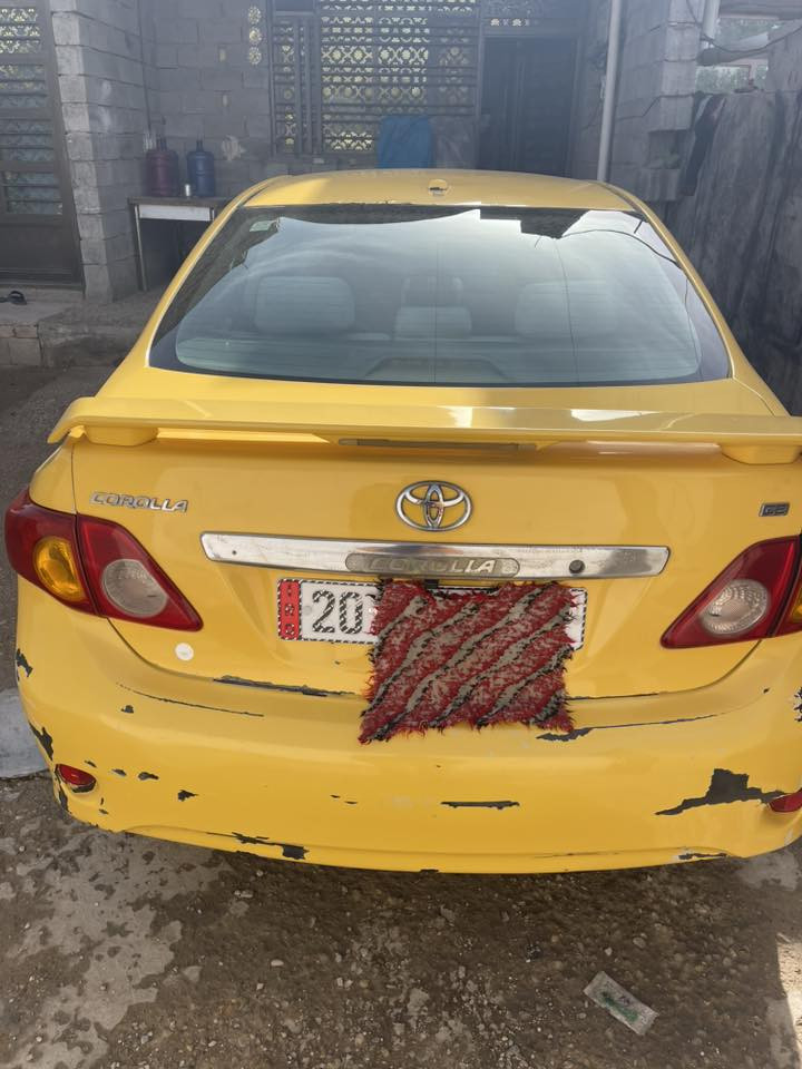 سلام عليكم سياره كورلا واردامريكي 2009حادث بنيد وجاملغ جهت السايق لسياره جاهزه ماناقصه اي شي مصفره هيه وغرامات تحولي ثاني يوم بسمي لسعر85 وهاذه رقمي ‭0770 089 4083‬
