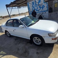 كورلا يسرى بلاد موديل ٩٧ سياره جاهزه على اخير حداديه ١٠٠% تخم تاير كهر...