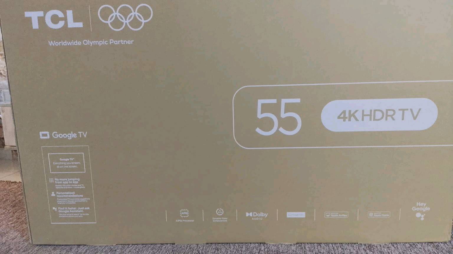 Dolby Vision | Dolby Atmos
AiPQ Processor مدعم بالذكاء الاصطناعي
HDR 10+ | Multi HDR Format 
Multiple Eye Care العناية بالعيون المتعددة
Built-in Satellite مع ساتلايت داخلي
Hands-Free Google Assistant
AirPlay2 | Google Assistant Built-in
Miracast (Wireless Display)
ضمان 3 سنوات