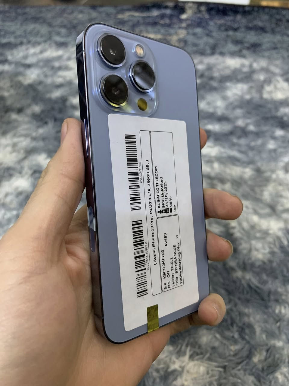 13 بروبس برو زغير 256 جهاز كله شغال مسج قطعه اصليه وضع شركه من الوكاله بطاريه 96 بلاد السعر 525 قفل شراي خاص بلديات *********** فقط بيع بغداد
