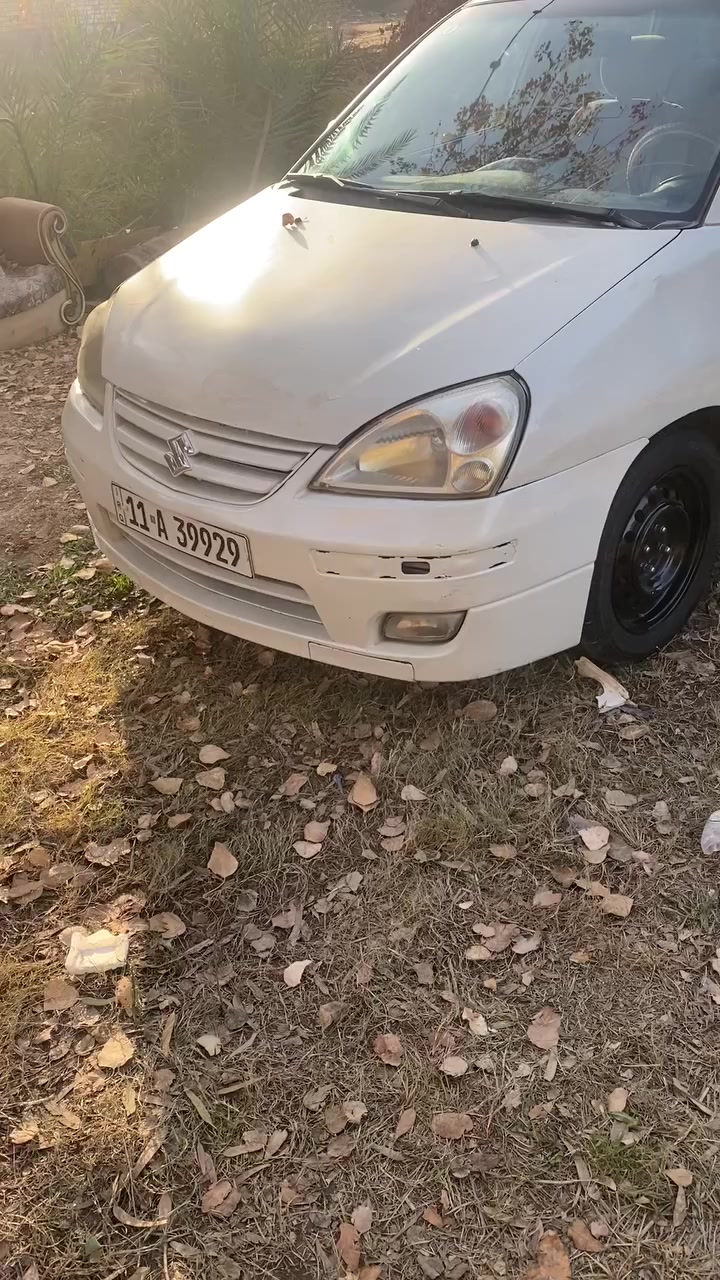 ‏سلام عليكم عندي ساسوكي لينا موديل 2004 السيارة جاهزة وحلوة وخير من الله السيارة مصبوغ حزام جمالية سعر السيارة 45 مكان السيارة واسط المركز￼ ***********                                                      ***********
