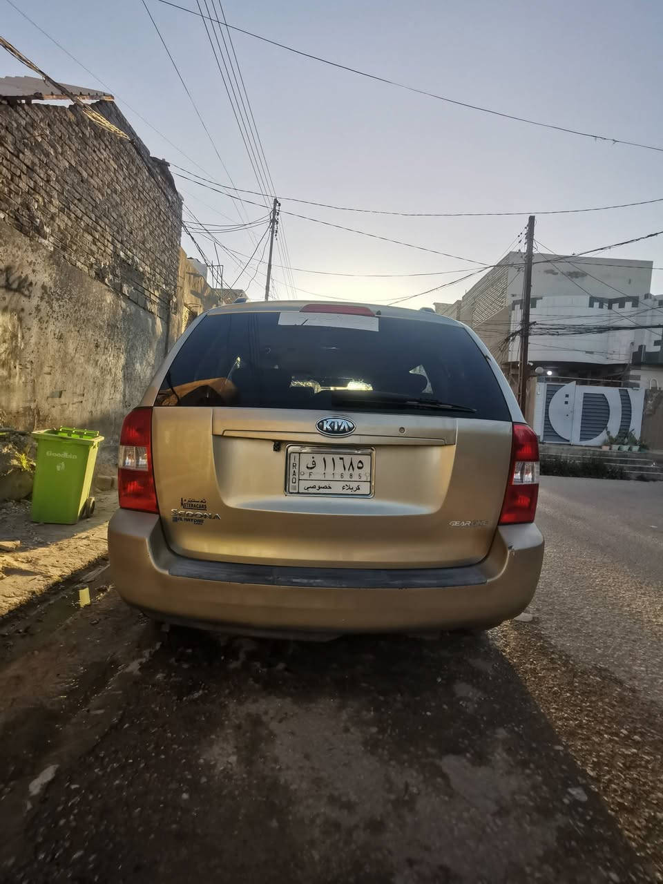 كيه سيدونا
2008
محركها 6 3800
ماشيه 100الف
وارد امريكي جاملغ الامامي فقط
مكاني نجف
سعر 100 قفللل
الرقم ***********
