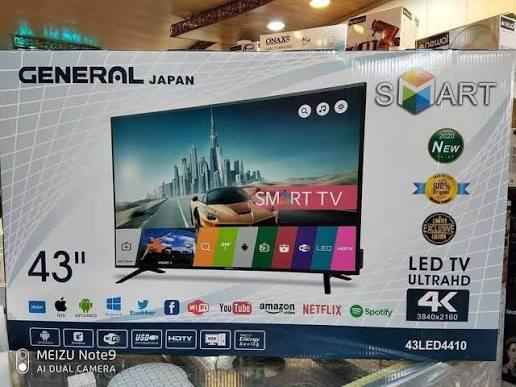 شاشة تلفزيون ذكية من ماركة جنرال جابان (General Japan) بحجم 43 بوصة.     
دقة الشاشة: 4K UHD (\(3840\times 2160\)). نوع الشاشة: LED ذكية (Smart TV). 
الميزات الذكية: دعم تطبيقات مثل يوتيوب ونتفليكس، بالإضافة إلى اتصال واي فاي. 
المنافذ: تحتوي على منافذ USB و HDMI. أربيل, العراق


**إذا كنت صاحب هذا الإعلان وتريد حذفه لأي سبب، رجاءا أرسل رسالة إلى الدعم الفني**