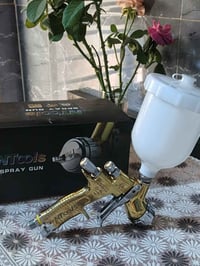 مسدس صبغ دفل بس انتاج2025 نوزل 1/3رشه ناعمه لون مميز ذهبي السعر 85مع ت...