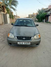 هونداي اكسنت 2003 كير عادي باسمي عنوان محمودية  سعر 46 بيه مجال استفسا...