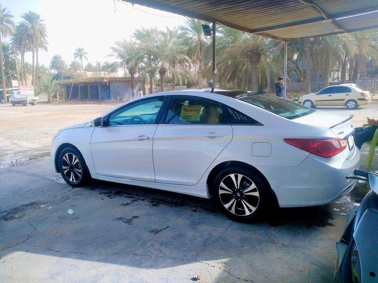 للبيع سوناتا 2011 خليجي فول مواصفات رقم بغداد سنويه مجدده لل 2029 محرك 2400 دوش السياره جديده مكفوله من الضربه والتبديل بيه صبغ جاملغ امامي بدون فتح وشبرين بالجاملغ الخلفي اثر شخط بدون ضربه السياره جديده مكينه كير حداديه جدد تخم تاير جديد تبريد ثلج 
السعر 107 وبيه مجال 
للاتصال ***********
***********
المكان بابل الحله
