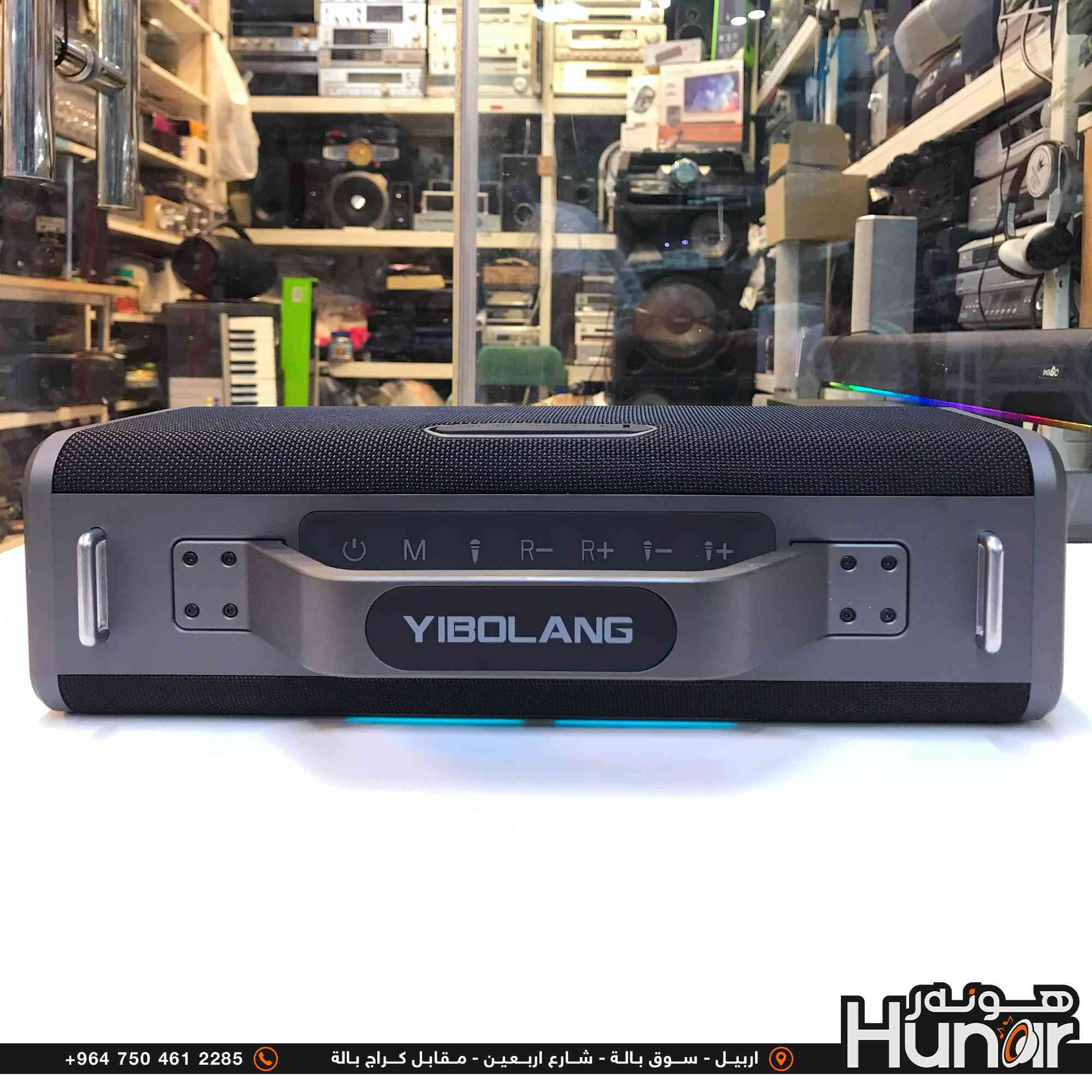 YIBOLANG SPEAKER BLUETOOTH
X49 Plus 200 Watts
        ......... ســعــر ( ۲٥۰ ) دولار .........
( کوردی • عربي )

🟢توصيل موجود الي جميع المحافضات
🟡گەياندن هەیە بۆ هەموو شوێنێک

🟠مــعـرض هــونـەر
🔸للـصوتــیات(امبلیفایر• سماعة• رادیو• انتیك• مایكروفون)
🔸عــنـوان• اربیل سوق بالة • شارع اربعین
🔸مـوبایـل• ***********
                   ***********

🔵پـێـشانـگای هــونـەر
🔹بۆ ئامێری دەنگی و کارەبایی(ئیمپلیفایر• سەماعە• ڕادیۆ• مایکرۆفۆن)
🔹ناونیـشان• هەولیر • بازاری لەنگەی ٤۰م
🔹مـــۆبـایـل• 
***********
***********

•••••••••••••••••••••••••••••••••••••••••••••••••••
#iraq #kurdistan #duhok #zaxo #hawler #karbala #slemani #erbil #baghdad #kurd #kurdish #akre  #karkuk #kuwait #najaf
#amplifier #audio #subwoofer #sound #music #audiophile #bass #stereo #amplifiers #speaker #soundsystem #speakers
#اربيل #العراق #بغداد
