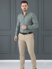 سيت رجالي تركي • قميص وبنطلون • درجة أولى