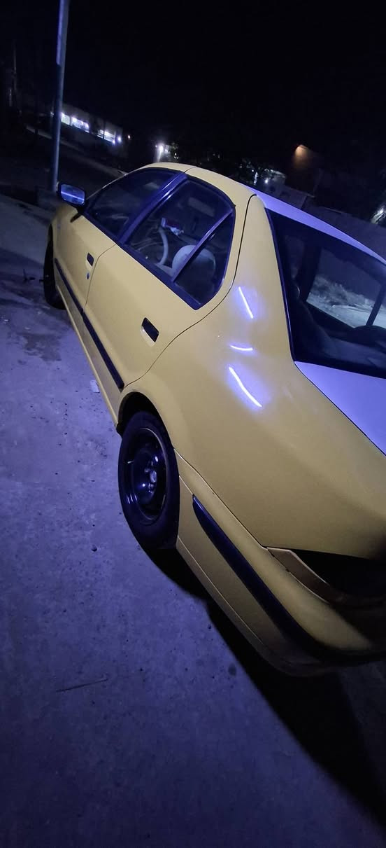 سمند ١٢ للبيع جاهزه من كلشي تخم تاير مكينه حداديه دوشمه مثل ما موضح بالصوره واحلى من صوره نقصها فقط كمبريسر تبريد رقم انكليزي بغداد مامطلوبه تحويل مباشر ٤٢ وبيها مجال 

***********
