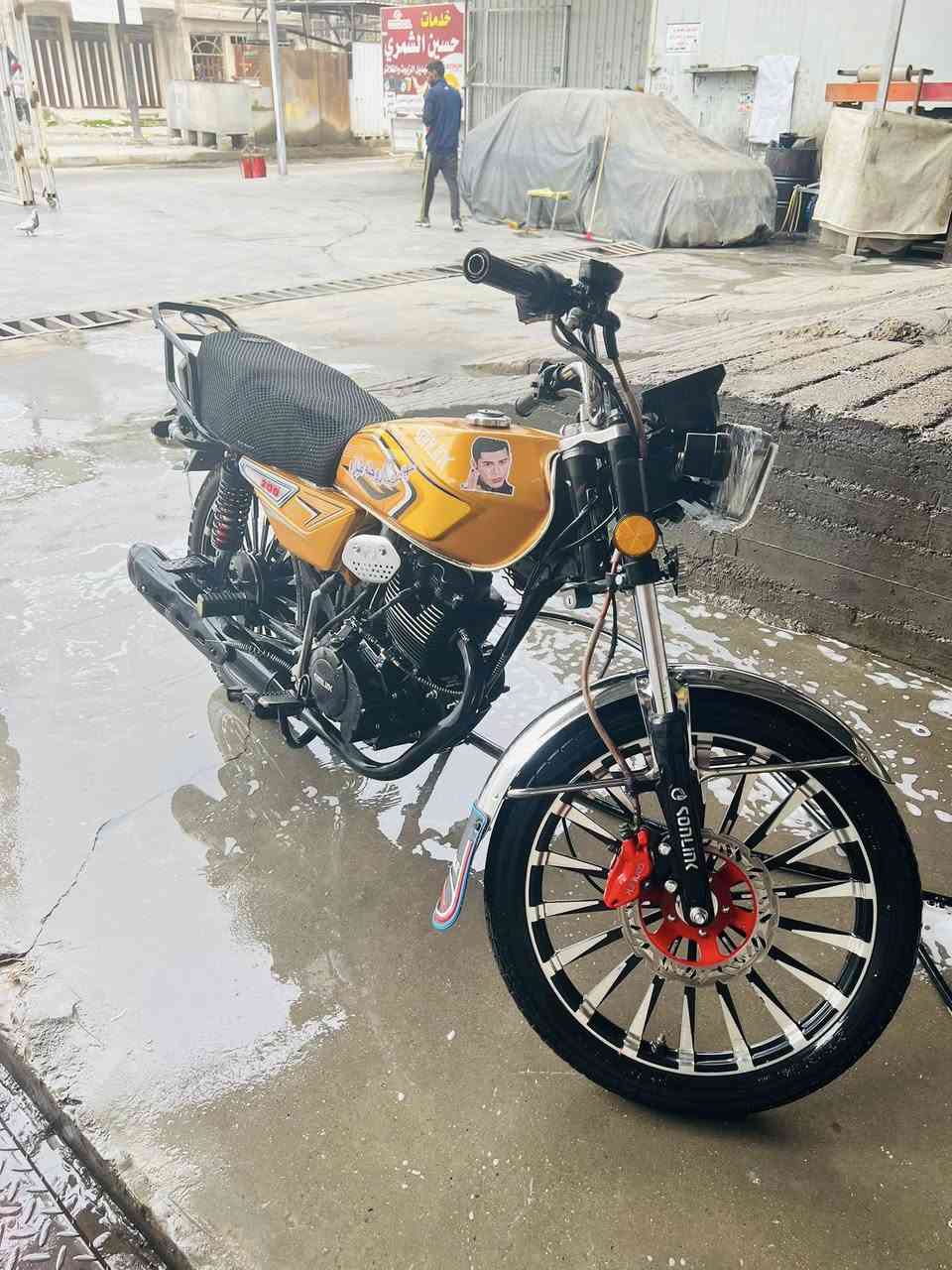 سلام عليكم دراجه للبيع ايرانيه موديل 2025 كفاله عامه أورق كامله مكينه 200C سعرها 750 شراي *********** مكان بغداد الحسينية مال راشديه سبب البيع عدم تفرغ
