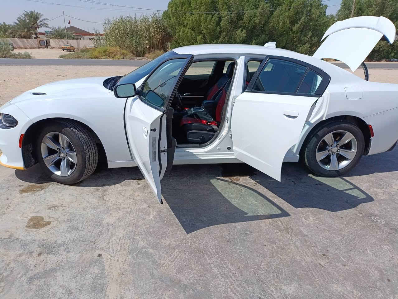 دوج جارجر  sxt محدث srt  للبيع مكان الديوانية سيارة مامتعوبة او نظيفة موديل 17 اصل رقم بغداد السنوية ال 28 شهر العاشر   صورة الحادث مرفوقة السعر 192  او بيهة مجال *********** راسل واتساب او اتصل او تدلل
