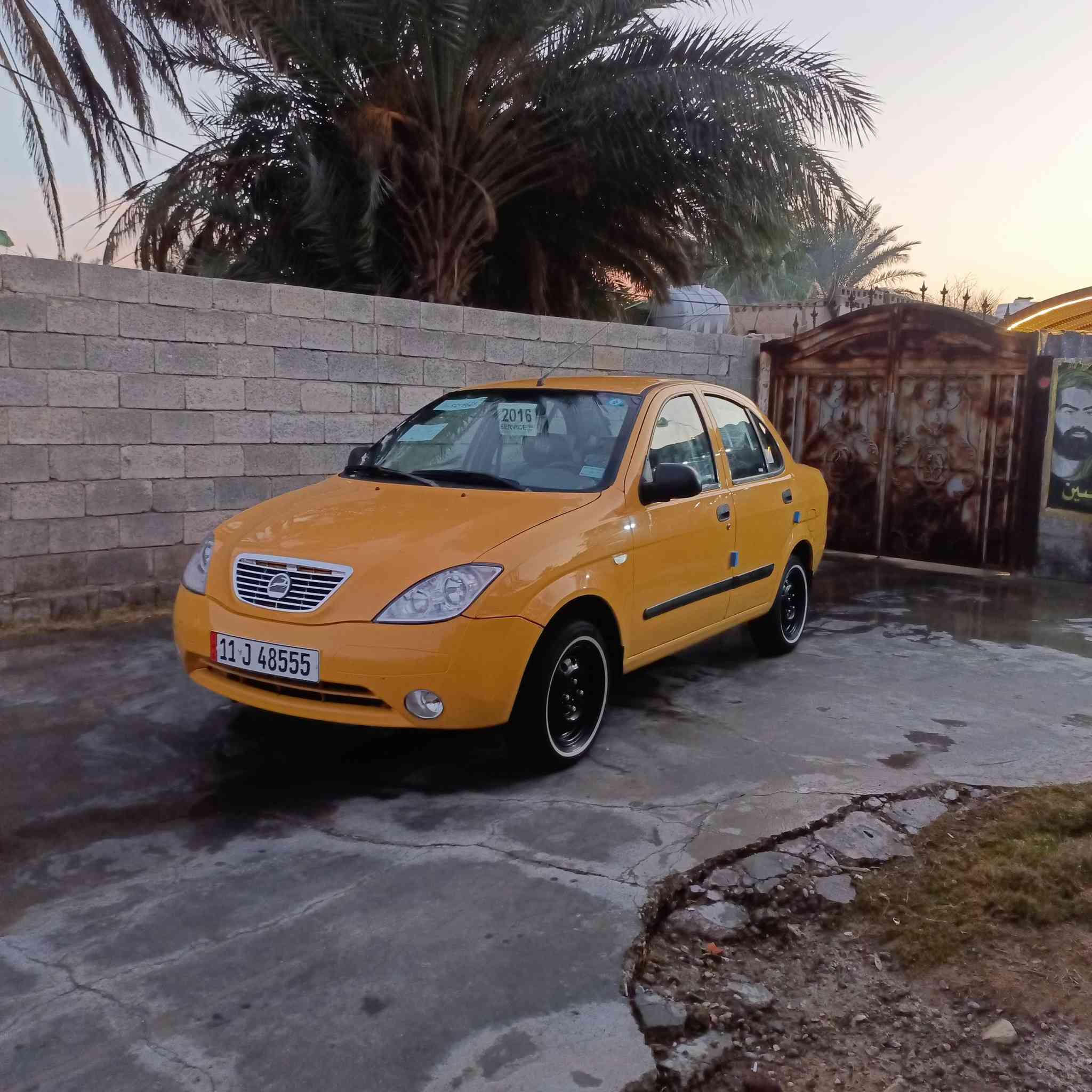 للبيع طيبه 2016    سعر  43
 سياره جديدا اي نقص مابيها
بيها صبغ بل داير مال جاملق فقط ولباقي مكفول 
مكينه وكير مكفول تبريد ثلج 
صدر امامي و خلفي جديد تخم تاير جديد 
كهربائيات شغاله 
رقم بغداد جديد دولي.  بسمي هيئه وغرامات مصفرا
مكاني بغداد 
***********
