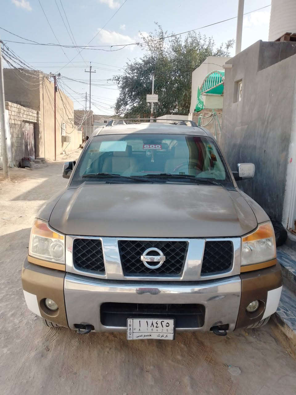 سلام عليكم
للبيع سياره نيسان ارماده مديل 2005 رقم كركوك سياره جاهزه كل نقص مابيه ماعده التسجيل الكمرك علمشتري سعر 57 وبيه مجال قليل مكان السياره نجف 
الاستفسار اتصل 
***********
***********
