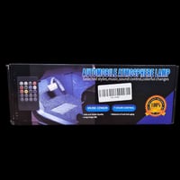 إضاءة أرضية سيارة • شرائط LED ٧ ألوان • تتفاعل ويه الصوت