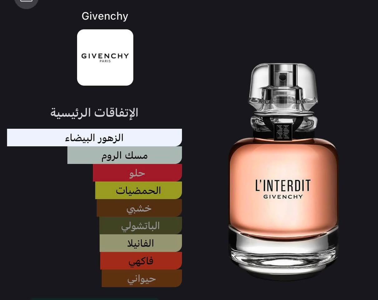 Khafaya Pink Zimaya 
عطر زهري للنساء . Khafaya 

. 
إفتتاحية العطر الفانيليا, البرغموت و الكمثري; قلب العطر الياسمين, مسك الروم الهندي و البرتقال; قاعدة العطر تتكون من المسك, نجيل الهند و الأمبروكسان.


**إذا كنت صاحب هذا الإعلان وتريد حذفه لأي سبب، رجاءا أرسل رسالة إلى الدعم الفني**