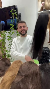 اللهم صلي على محمد وآل محمد 🇮🇶🇮🇶توفرة باروكات شعر طبيعي باب اول مع ضما...